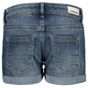 Vingino meisjes spijkershorts Damara mid blue wash