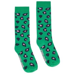 Quapi meisjes kniekousen April green leopard