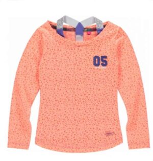 Quapi meisjes Enny longsleeve Papaya
