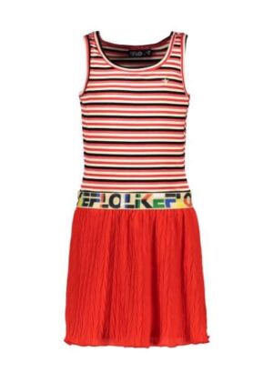 Like Flo meisjes jurk zigzag F004-5812