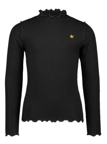 Like Flo rib turtle neck black