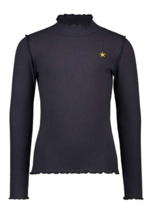 Like Flo rib turtle neck navy