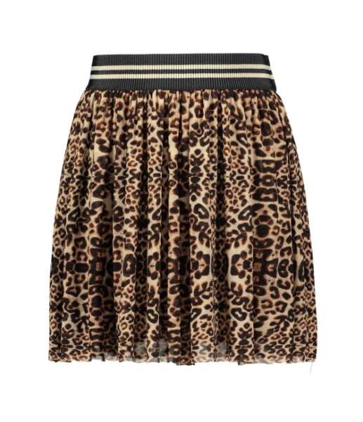 Like Flo mesh skirt animal sand