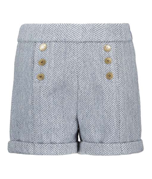 Like Flo meisjes wol short ice blue