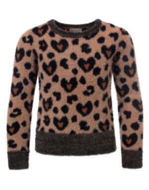 Looxs meisjes sweater camel