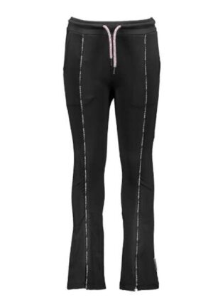 B.Nosy flared pants zwart met bies Y010-5602