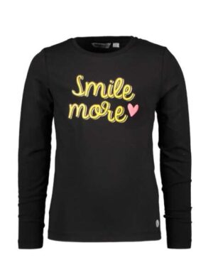 Moodstreet meisjes longsleeve zwart M008-5401