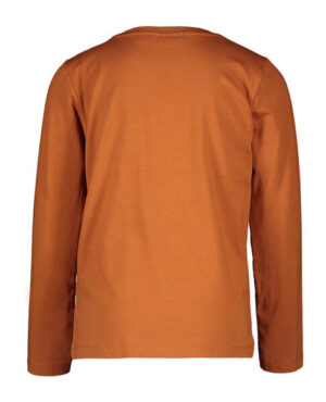 Moodstreet jongens longsleeve bruin M008-6441