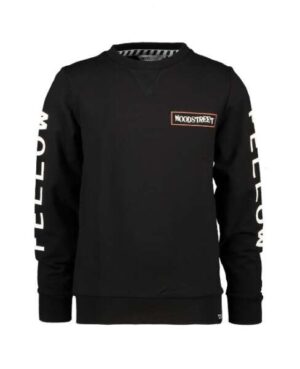 Moodstreet jongens sweater zwart M008-6379