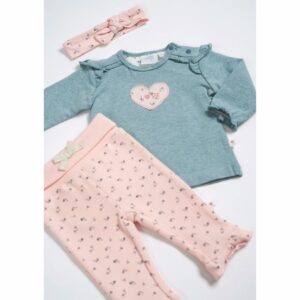 Feetje baby meisjes longsleeve Love Made me mint