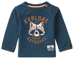 Noppies baby longsleeve Koffiebaai midnight navy