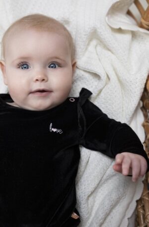 Bampidano baby velours longsleeve Chiara - Afbeelding 2