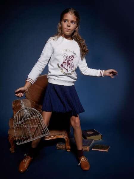 Vergelijkbaar compleet boog Cyrillus meisjes rok in tricot met plissé – Bink en Blink
