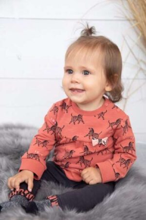 Feetje baby meisjes legging antraciet 522.01556 - Afbeelding 4