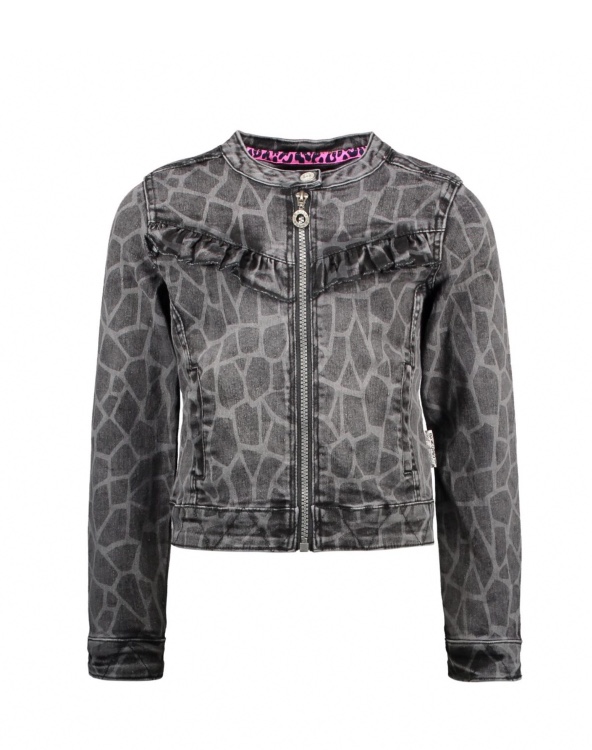B.Nosy meisjes denim jacket giraffe Y009-5371