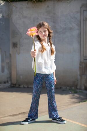 Moodstreet meisjes blouse wit M012-5120 - Afbeelding 2