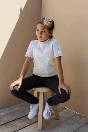 Looxs 10sixteen meisjes top ajour wit - Afbeelding 2