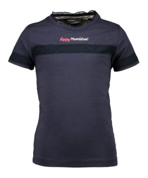 Moodstreet meisjes t-shirt navy M012-5402