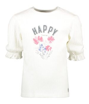 Moodstreet meisjes t-shirt wit M012-5403