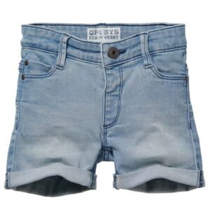 Quapi jongens short Gylano licht blauw denim