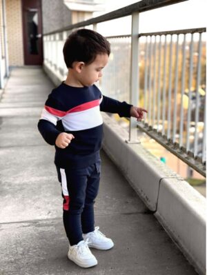 Levv jongens joggingbroek Novin blauw - Afbeelding 2