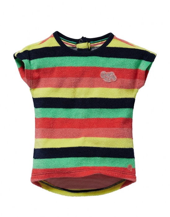 Quapi baby jurk Gisa multi color stripe