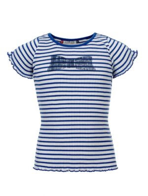 Looxs little t-shirt 2112-7454 blauw-wit streep