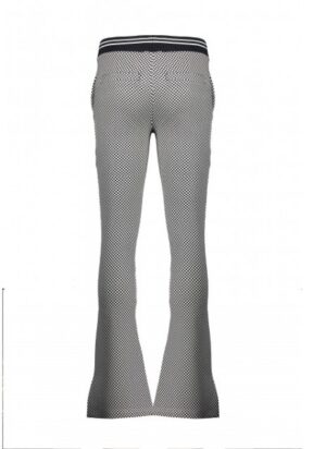 NoBell' flare pants Sahara ruit grijs blauw
