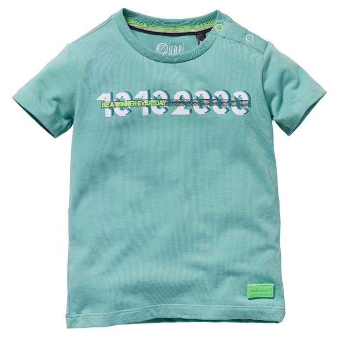 Quapi baby t-shirt Gauke steen groen
