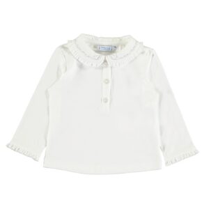 Mayoral baby basic polo ecru