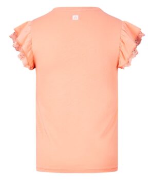 Retour meisjes t-shirt Hanna peach RJG-11-229