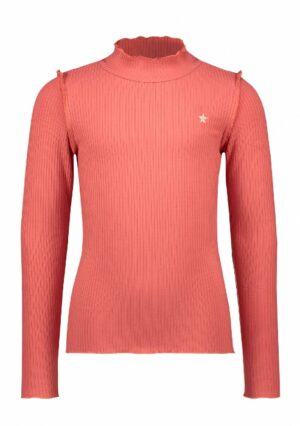 Like Flo F109-5424 meisjes turtleneck Coral