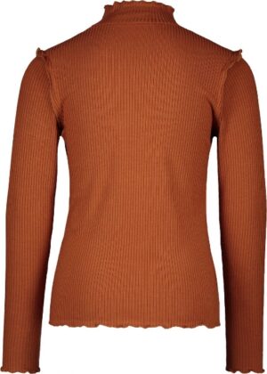 Like Flo F108-5424 meisjes turtleneck cognac