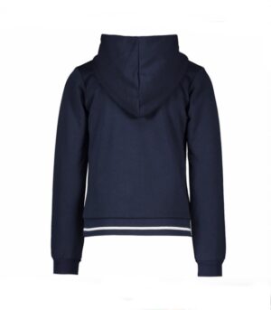Le Chic sweater C108-5301 blauw met capuchon