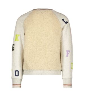 Like Flo sweater F109-5385 ecru teddy