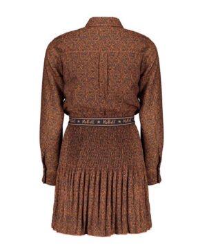 NoBell" meisjes jurk Q109-3802 bruin