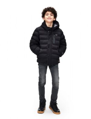 Retour jongens winterjas Lion black RJB-13-603 - Afbeelding 2