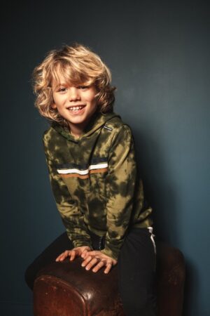 Common Heroes hoody 2132-8368 groen - Afbeelding 2