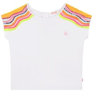 Billieblush meisjes t-shirt U15991 wit