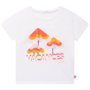 Billieblush meisjes t-shirt U15971 wit