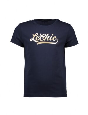 Le Chic Noriko t-shirt C112-5403 blauw