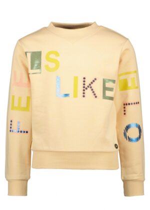 Like Flo sweater F202-5303-575 geel