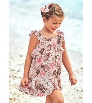 Mayoral meisjes jurk 3937 roze - Afbeelding 2