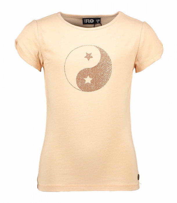 Like Flo t-shirt F202-5401 soft peach