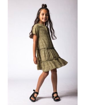 Like Flo jurk F202-5805 groen - Afbeelding 2
