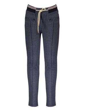 Nono meisjes broek N202-5603 blauw stripe