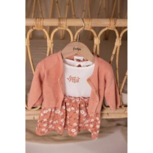 Feetje baby jurk 51400410 roze - Afbeelding 3