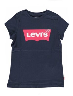 Levis meisjes t-shirt 4E4234C6Y blauw-roze