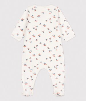 Petit Bateau baby bodyjama A055C flower