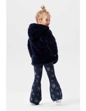 Noppies meisjes winterjas Nurren blauw - Afbeelding 3